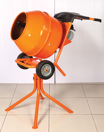 small electric concrete mixer