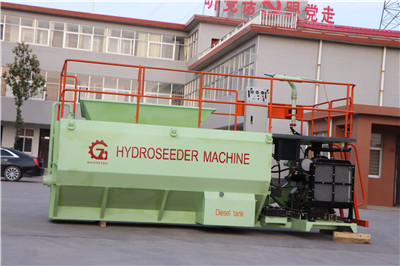 Belgium hydro seeding machine