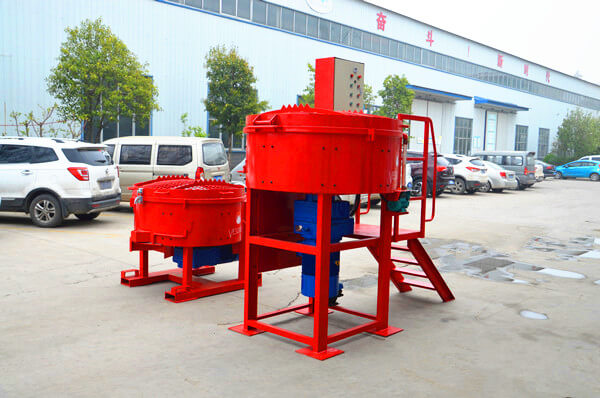 castable pan mixer factory