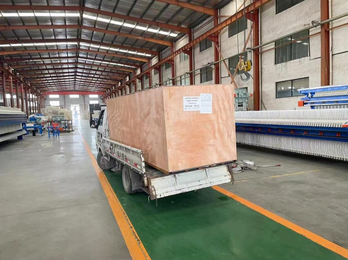 Filter Press for Pharmaceutical Waste Water Purification System