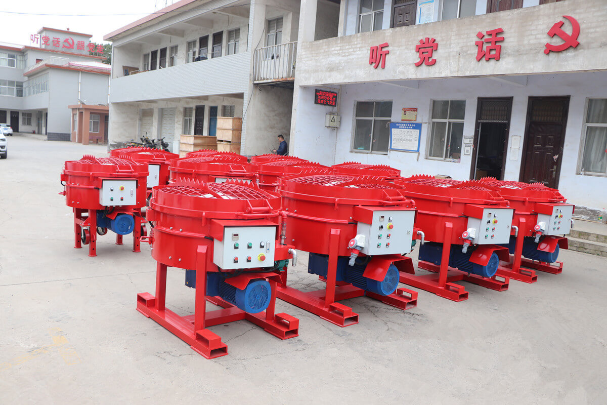 500kg refractory castable pan mixer