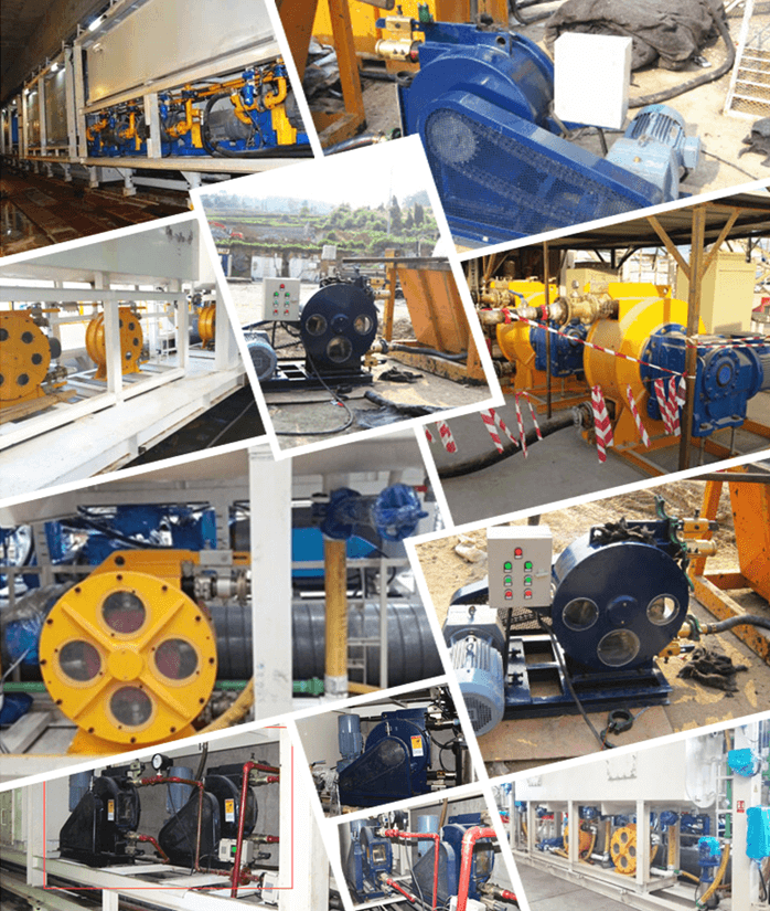 Hose Type Concrete Pump for pumping foam concrete