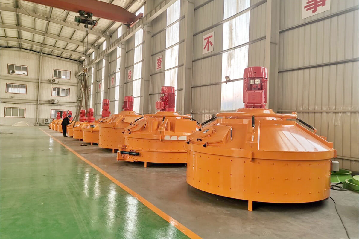 China concrete planetary mixer supplier