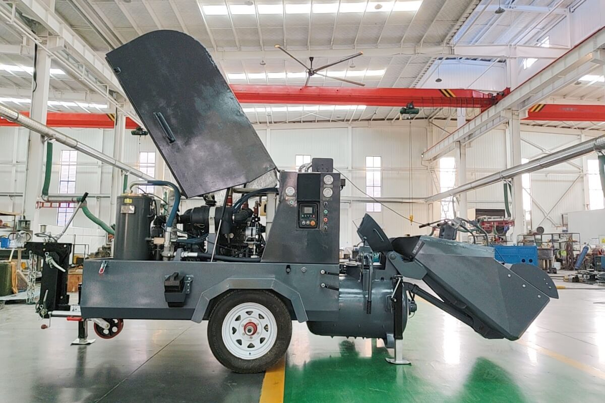 floor screed pump machine