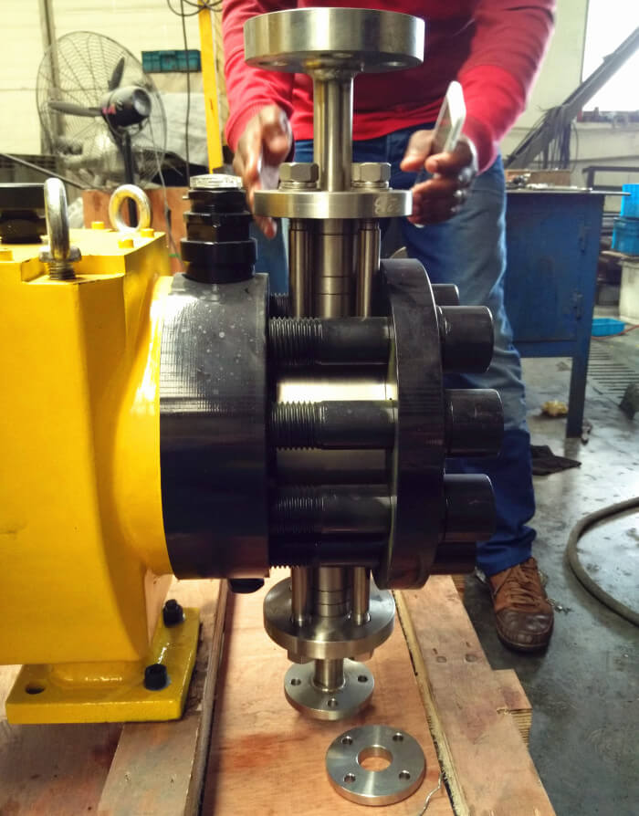 high pressure metering pump plunger dosing pump details