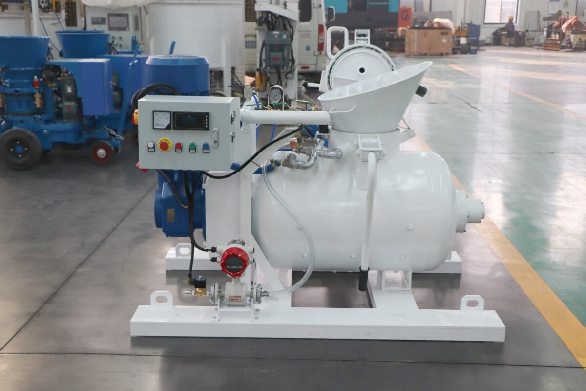 Refractory Pneumatic Mixing and Conveying Unit