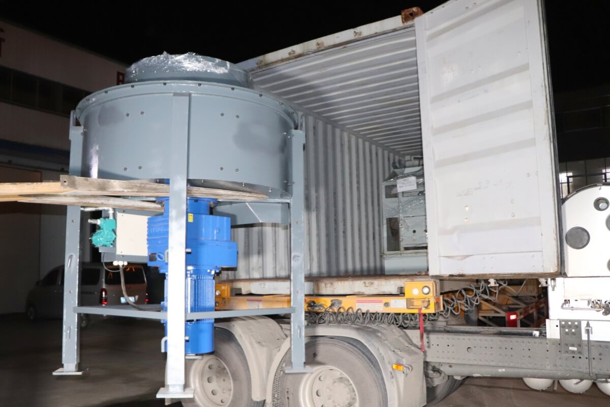 Large Capacity Refractory Pan Mixer for Sale