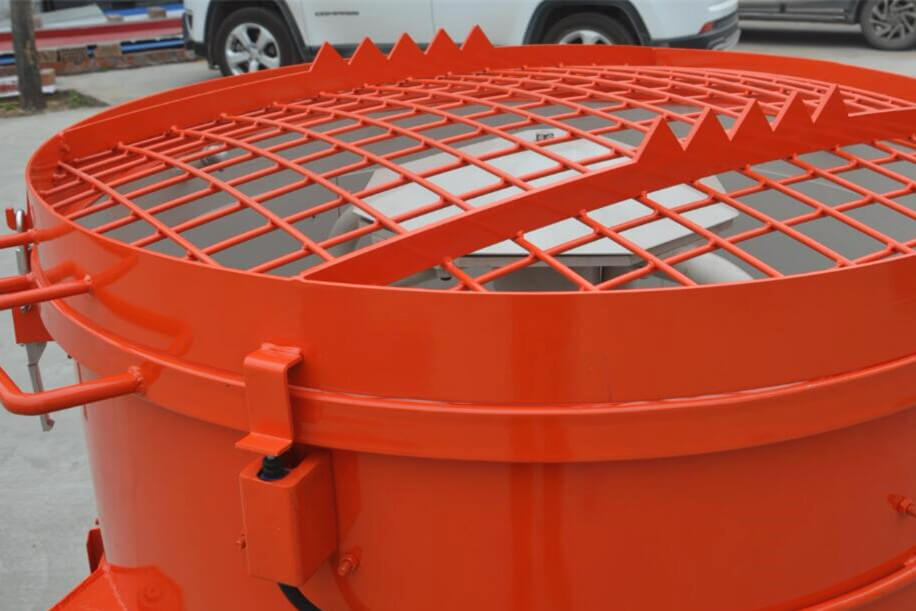 100kg Castable refractory mixer with bag breaker