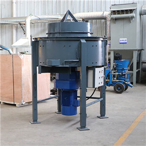 Refractory Pan Mixer factory