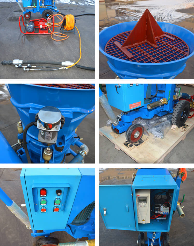 Refractory Shotcrete Machine Details Pictures