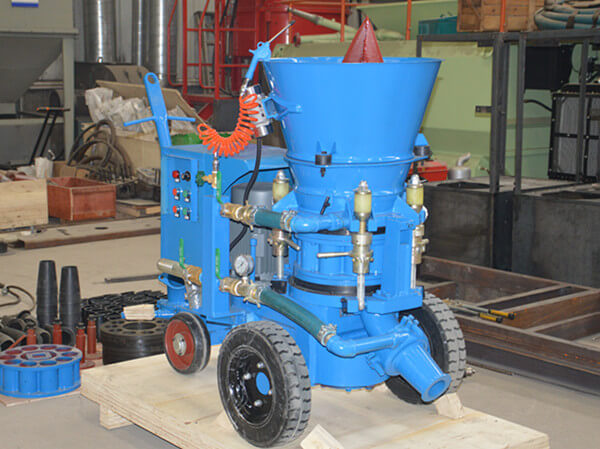 refractory spraying machine 