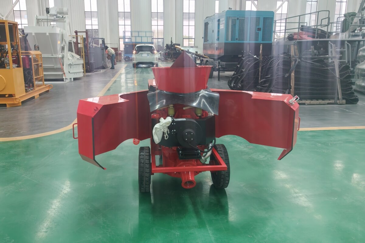small refractory gunning machine