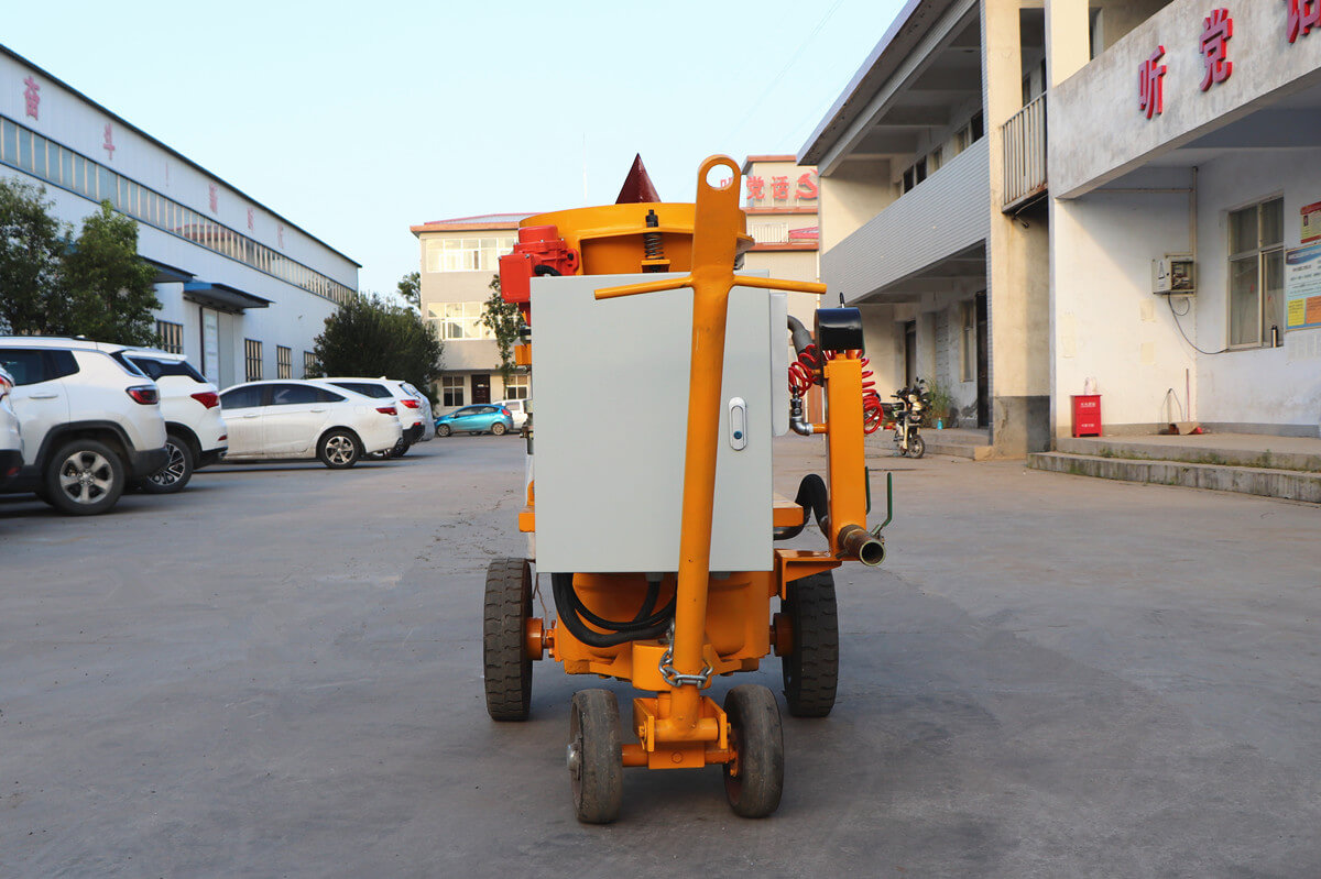 refractory shotcrete machine used for cement plant