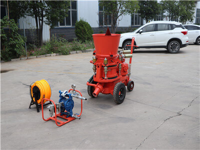 gunning machine for refractory manufacturer