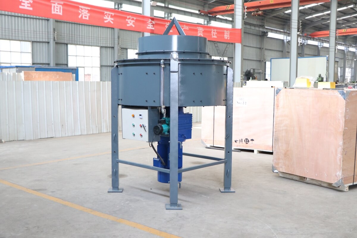 1 ton Capacity Refractory Pan Mixer
