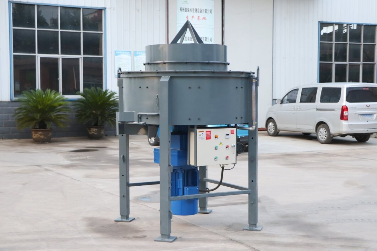 1000kg Large Capacity Refractory Pan Mixer