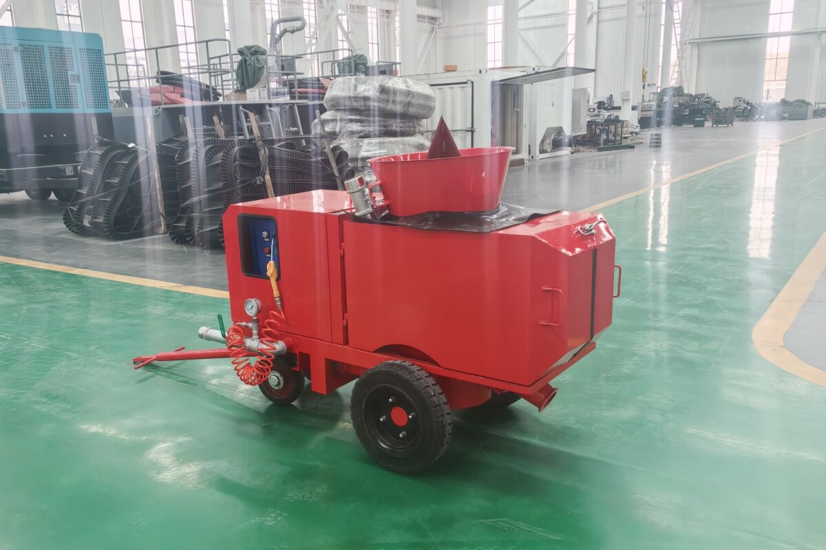 3m3 per hour refractory gunning machine