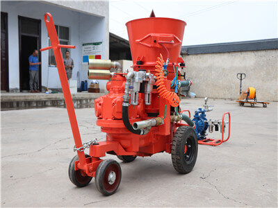 gunite machine for refractory in China