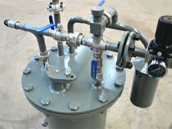 details of wet gunite machine