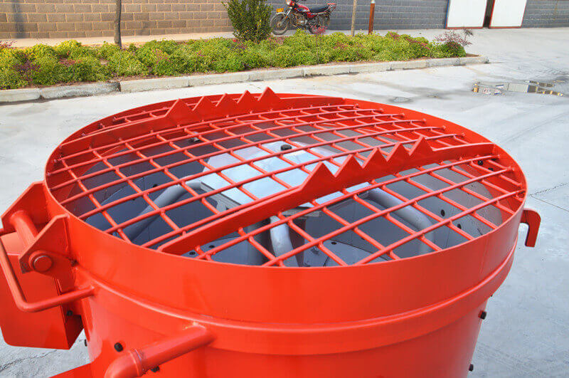 250kg capacity refractory mixer with bag breaker