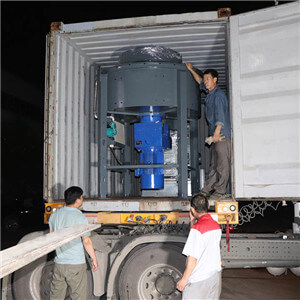 Refractory Pan Mixer transport