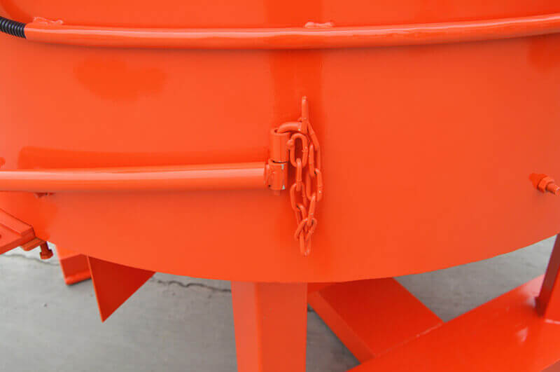 250kg mixing capacity refractory pan mixer details
