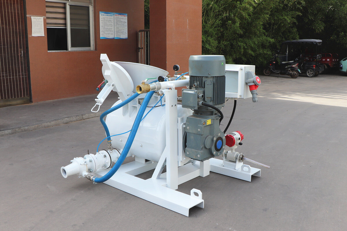 refractory mortar conveying unit