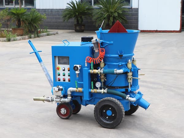 3m3h upgraded version electrical refractory gunning machine