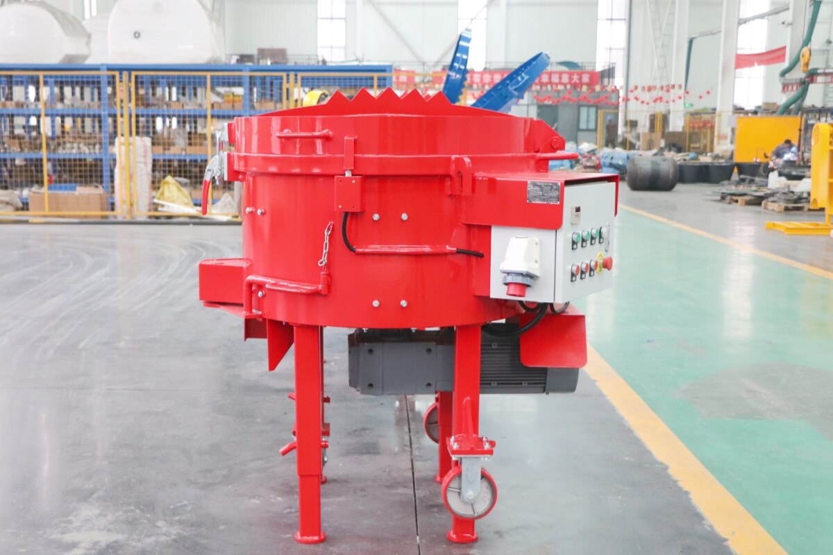 Portable 100 250kg cement mixer castable refractory mixer