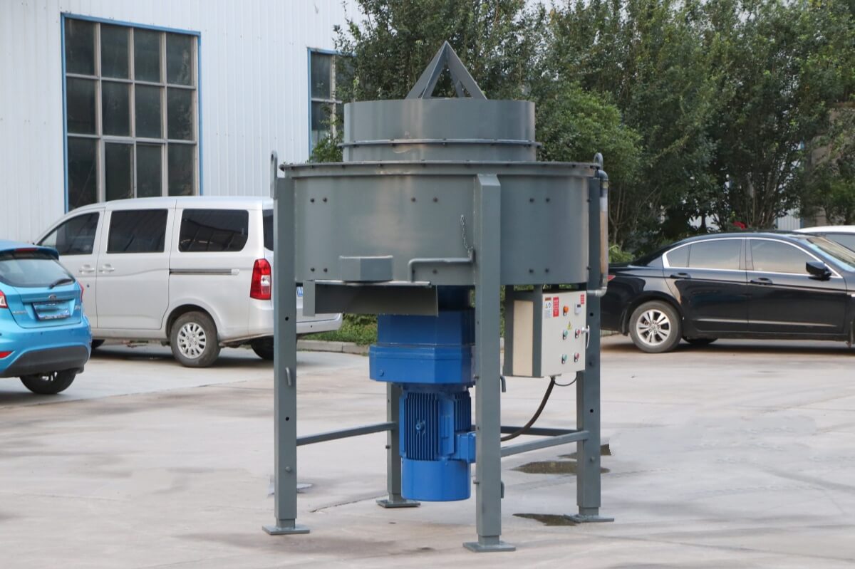 1 ton Mixing Capacity Pan Mixer for Refractory