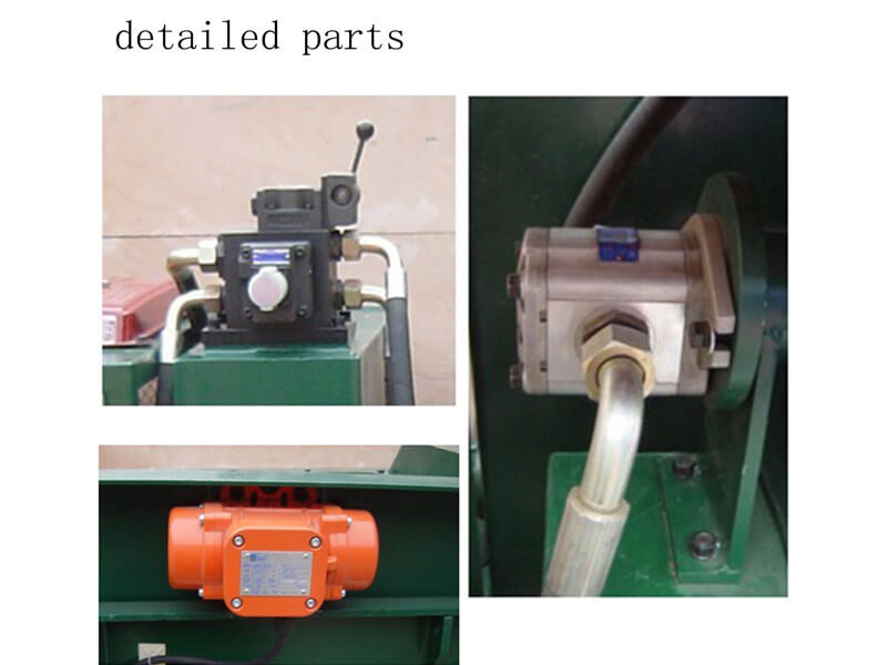 shotcrete machine details parts