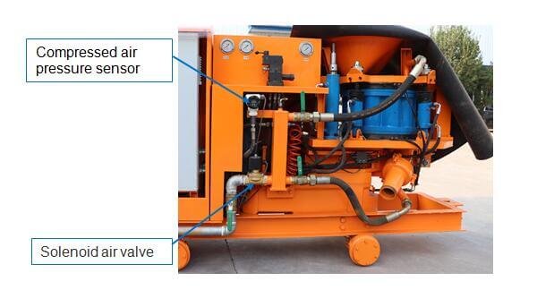 pneumatic conveyance of pea gravel when tunnelling