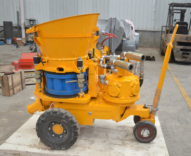 air dry gunite machine