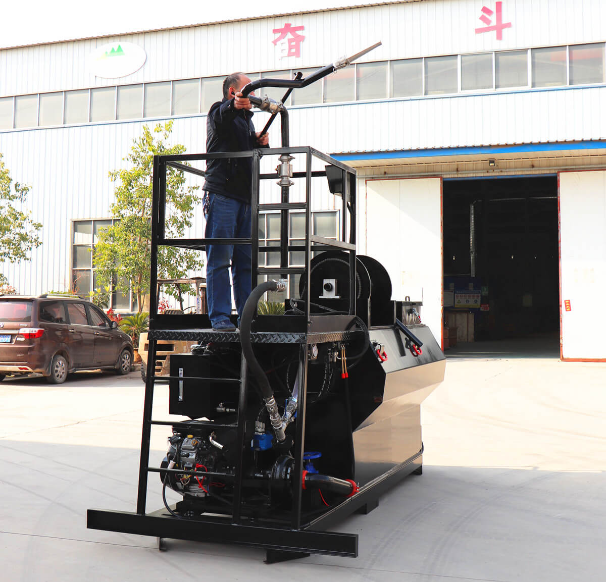 grass seeding hydroseeder price