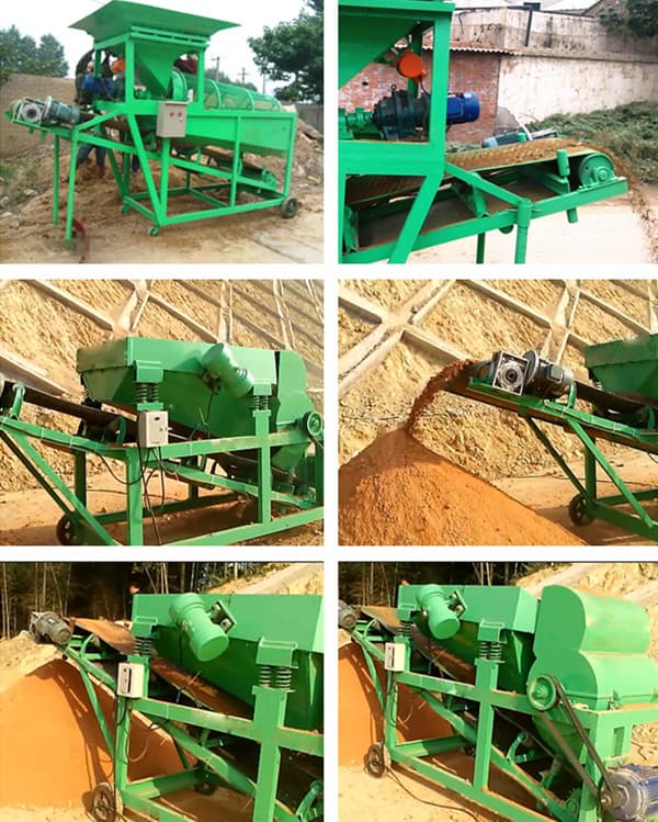 Soil screening machine for sale