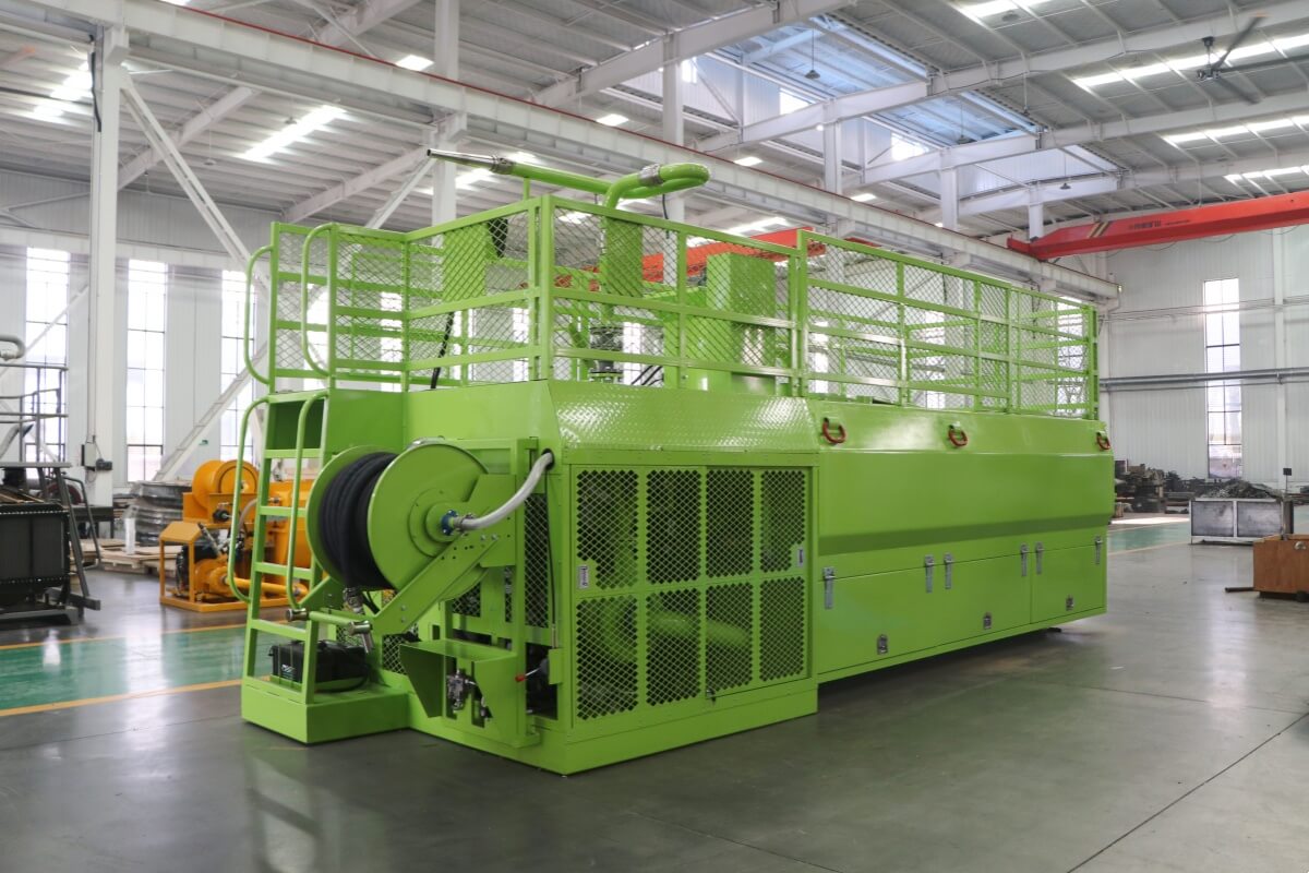 Hydroseeding machine for Post-Mining Site Rehabilitation