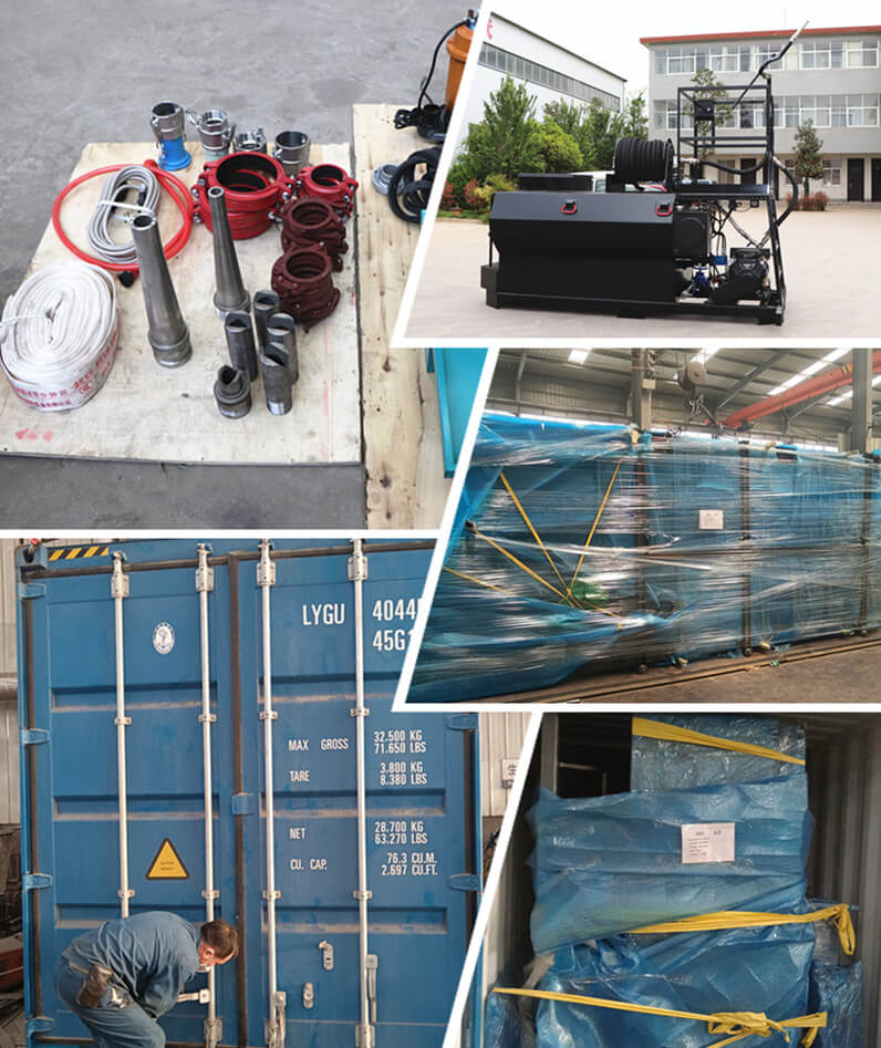 hydroseeder Shipping & Packaging