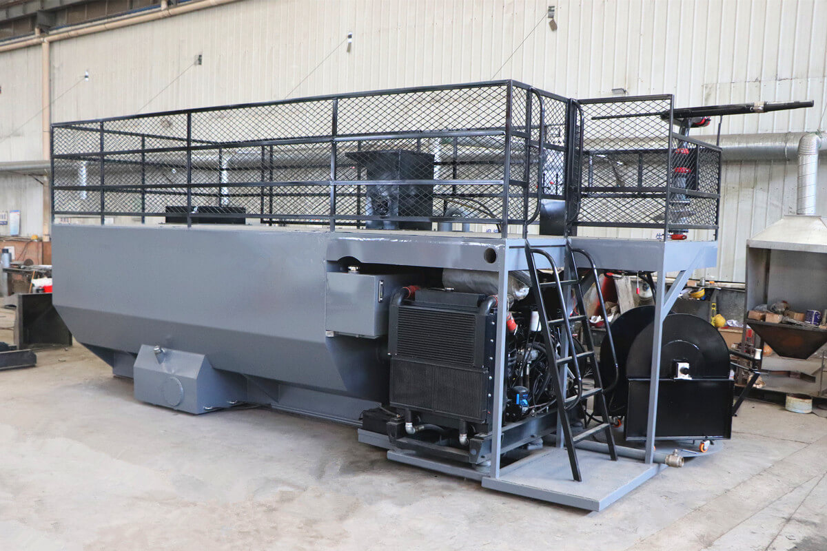 hydroseeding equipment for rock slope greening