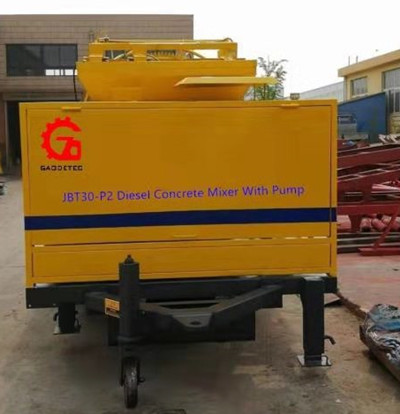 trailer diesel concrete pump cannot pump water