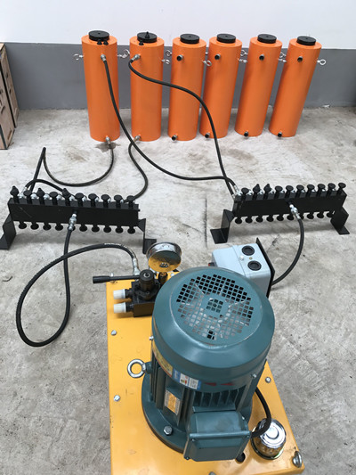 synchronous lifting hydraulic jack