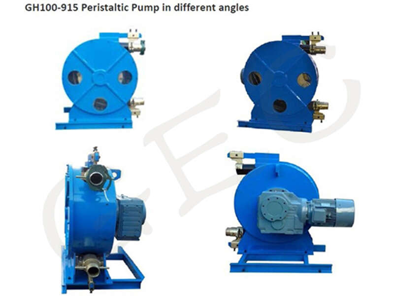 hose pump for pumping foam concrete