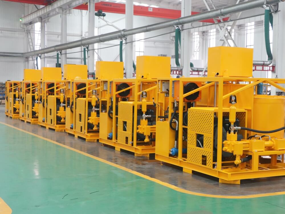 cement grout plant factory