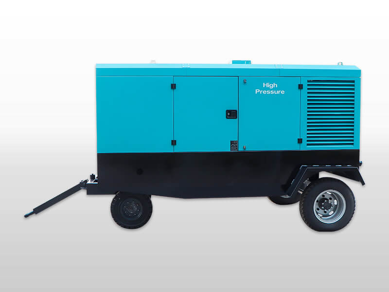 portable diesel air compressor
