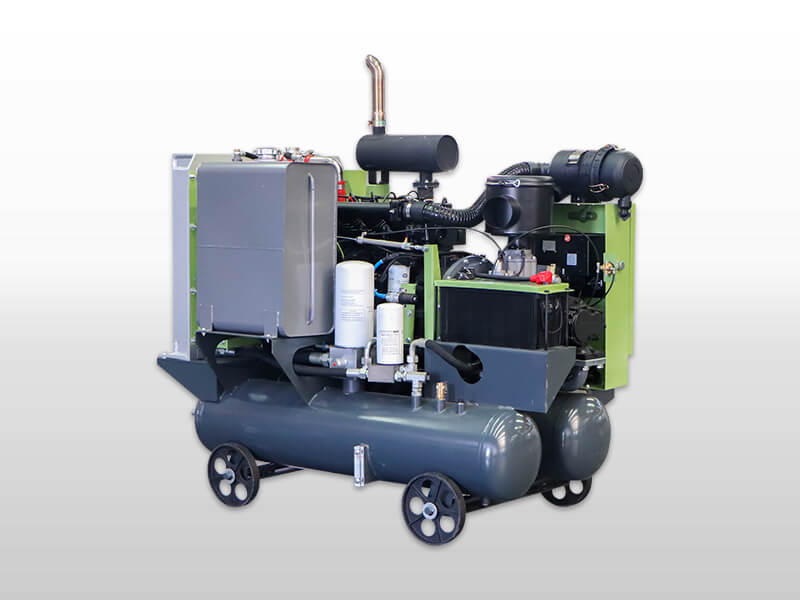 8 bar diesel air compressor