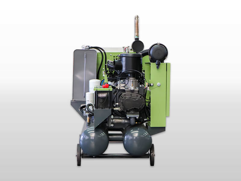 portable diesel air compressor
