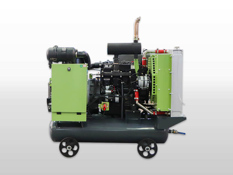 small diesel air compressor