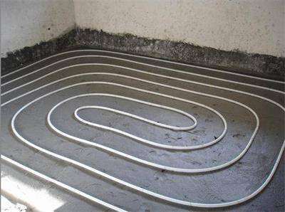 lightweight concrete for floor heating