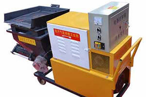 cement mortar plastering machine 