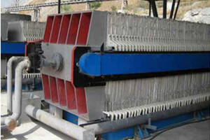 hydraulic plate and frame filter press