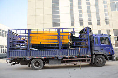 Chinese trailer diesel concrete pump